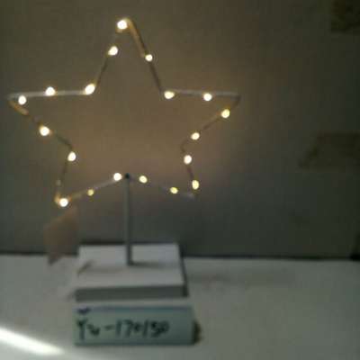 LED star shaped decorative lamp